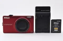 良品☆ニコン Nikon COOLPIX S640 レッド #1119 - メルカリ