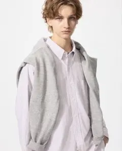 UNIQLO オックスフォードシャツ　ストライプ