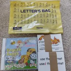 (非売品)セイハEnglish Songs for Kids CDとカードセット