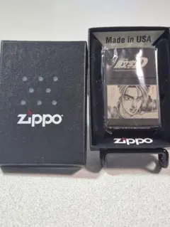 イニシャルD 頭文字D zippo ジッポ ライター FD3S 高橋兄弟 ブルー 