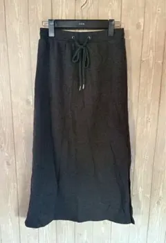 【9623】GU ジーユー　タイトスカート　M　ダークグレー