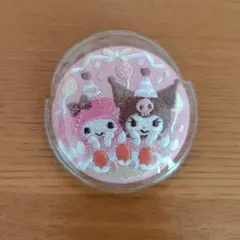 サンリオ 刺繍バッチ（マイメロ＆クロミ）