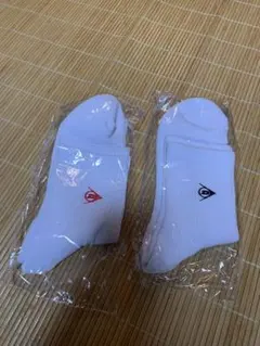 DUNLOP テニスソックス 2足セット ホワイトのサムネイル