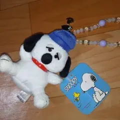 ぶちゃスヌーピー　ぬいぐるみ マスコット