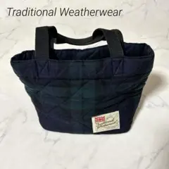 Traditional Weatherwear キルティングミニトートバッグ