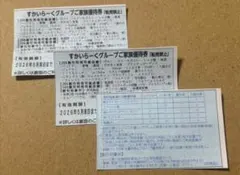 ☆すかいらーくグループ 家族優待券 2026年7月末日 3枚 送込☆のサムネイル