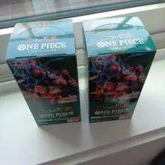 テープ付き☆新品未開封☆ONE PIECEカード 二つの伝説 BOX 2個