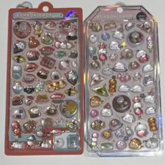 めしめしボンボン もちもちボンボン　ボンボンドロップシール　2セット