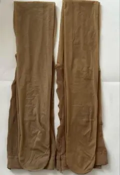 ブラウン系ストッキング 2足セット