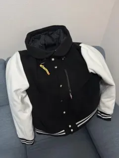 BEAMS HEART ジャケット ブラック×ホワイト Lサイズ クリーニング済