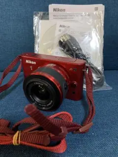 ☆美品☆ニコン 1 J1 レッド10-30mmf3.5-5.6#2152 - メルカリ