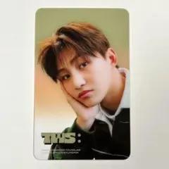 TWS Qoo10アルバム特典クリアトレカ　ジフン