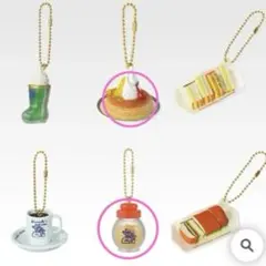 一番くじ 珈琲所 コメダ珈琲店　ミニフィギュアチャーム　2種