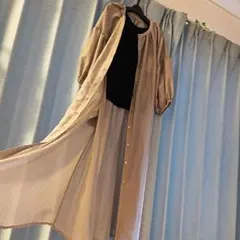 grove ロングシアーシャツワンピース長袖 送料込み 値下げ価格✨早い者勝ち品のサムネイル