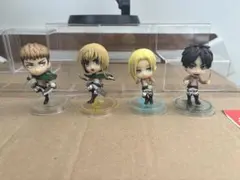 進撃の巨人 一番くじ 自由への進撃 ちびきゅんキャラセット - メルカリ