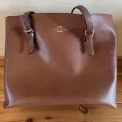 COACH ブラウン ショルダーバッグ