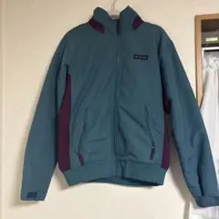 Columbia コロンビア　ナイロンジャケット フリース　ジャンパーグリーン