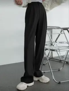 SHEIN DAZY スラックス ブラックL