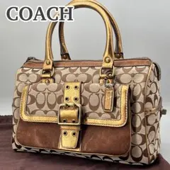 美品✨ COACH ブリーカー ソーホー ワンショルダーバッグ シグネチャー