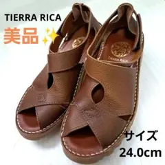 【760】✨美品✨TIERRA RICA ティエラリカ　ブラック 本革　ゆったり 2025年最新】ティエラリカの人気アイテム - メルカリ
