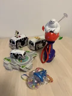 東京ディズニーリゾート　クルーザーバス　パネルレール　ミッキー　3点まとめ売り