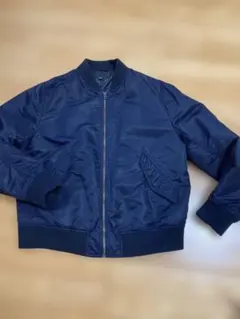 ネイビー MA-1ジャケット XLサイズ