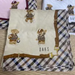 DAKS クマ　ハンカチ　ベア　新品　未使用 くま