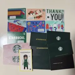 Starbucks カード セット　スターバックス韓国