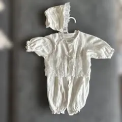 セレモニードレス　2WAYオール　帽子付き