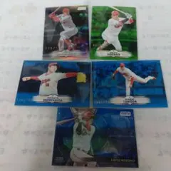 topps stadium club　広島東洋カープ　シリアルまとめ売り