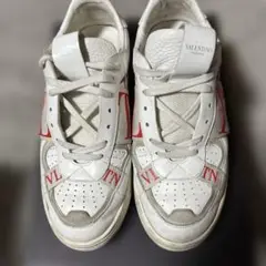 VALENTINO ホワイト スニーカー　42