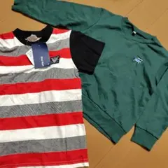 120cm 長袖 130cm 半袖 男の子 タグ付未使用 子供服まとめ売り