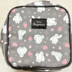 Disney Baymax バッグ グレー ハート柄