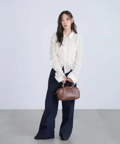 美品✨　FREE'S MART シャーリングアソートシャツ　完売商品のサムネイル