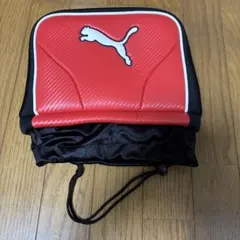 【中古】PUMAドライバー用、パター用カバーセット赤 PUMA 867983 メンズ ゴルフ プーマ ベーシック ヘッドカバー FW