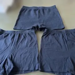 キッズ女児150サイズ ブラック スパッツ　 3枚セット　子供服