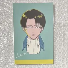 進撃の巨人 リヴァイ イラストカード 特典 WIT ウィンターフェア