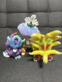 ポケモンセンター タケルライコ ウガツホムラ ウネルミナモ ぬいぐるみ