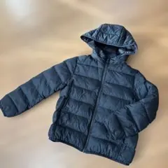 ［UNIQLO］ユニクロ中綿ダウンコートフード付き130㎝　キッズアウター