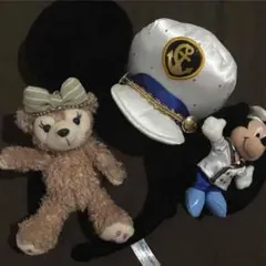 ディズニーシー グッズ★シェリーメイ&ミッキーカチューシャセット