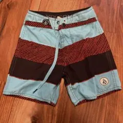 VOLCOM ボードショーツ USA-4 青赤