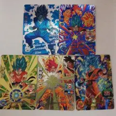 【キズ有り】ドラゴンボールヒーローズ　孫悟空　5枚セット