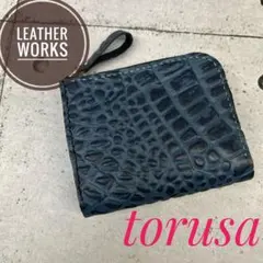 本革小型財布(ハンドメイド)