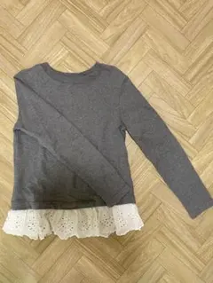 BANANA REPUBLIC グレー 長袖 トレーナー S