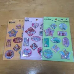 ディズニー ウォーターシール3種セット