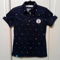 値下げ アディダス　ゴルフウェア　半袖　ネイビー　Ｓサイズ　　新品