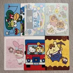 amiiboカード　サンリオシールセット　あつまれどうぶつの森