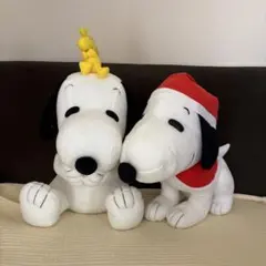 スヌーピー＆ウッドストック LL SNOOPYＬ ぬいぐるみ