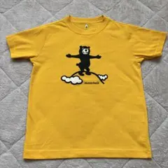 mont-bell Tシャツ イエロー クマ プリント　130のサムネイル