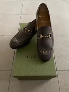 新品未使用】GUCCI マイクログッチシマ スリッポン 36 1/2ボルドー 